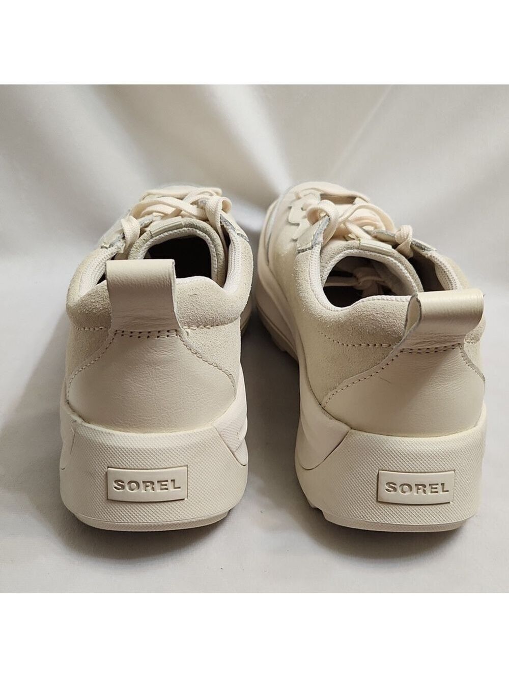 Sorel ONA 503 Everyday Low Casual Cream Lace-up Sneakers (W Size 9.5) - Picture 8 of 14